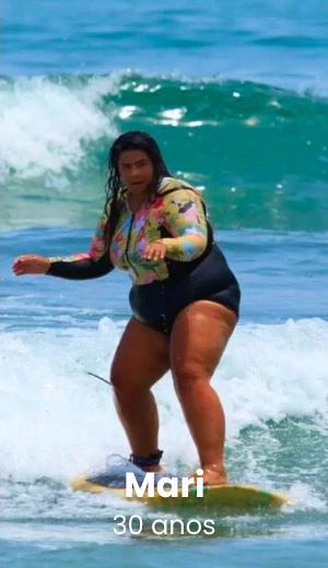 Mari surfando